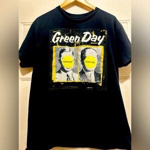 Green Day Nimrod Large unisex Black Tee